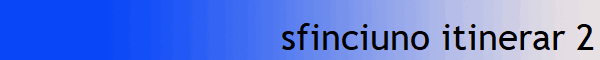 sfinciuno itinerar 2